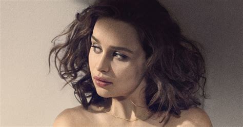 hottest woman alive naked|Emilia Clarke strips naked in seriously sexy shoot for US Esquire .